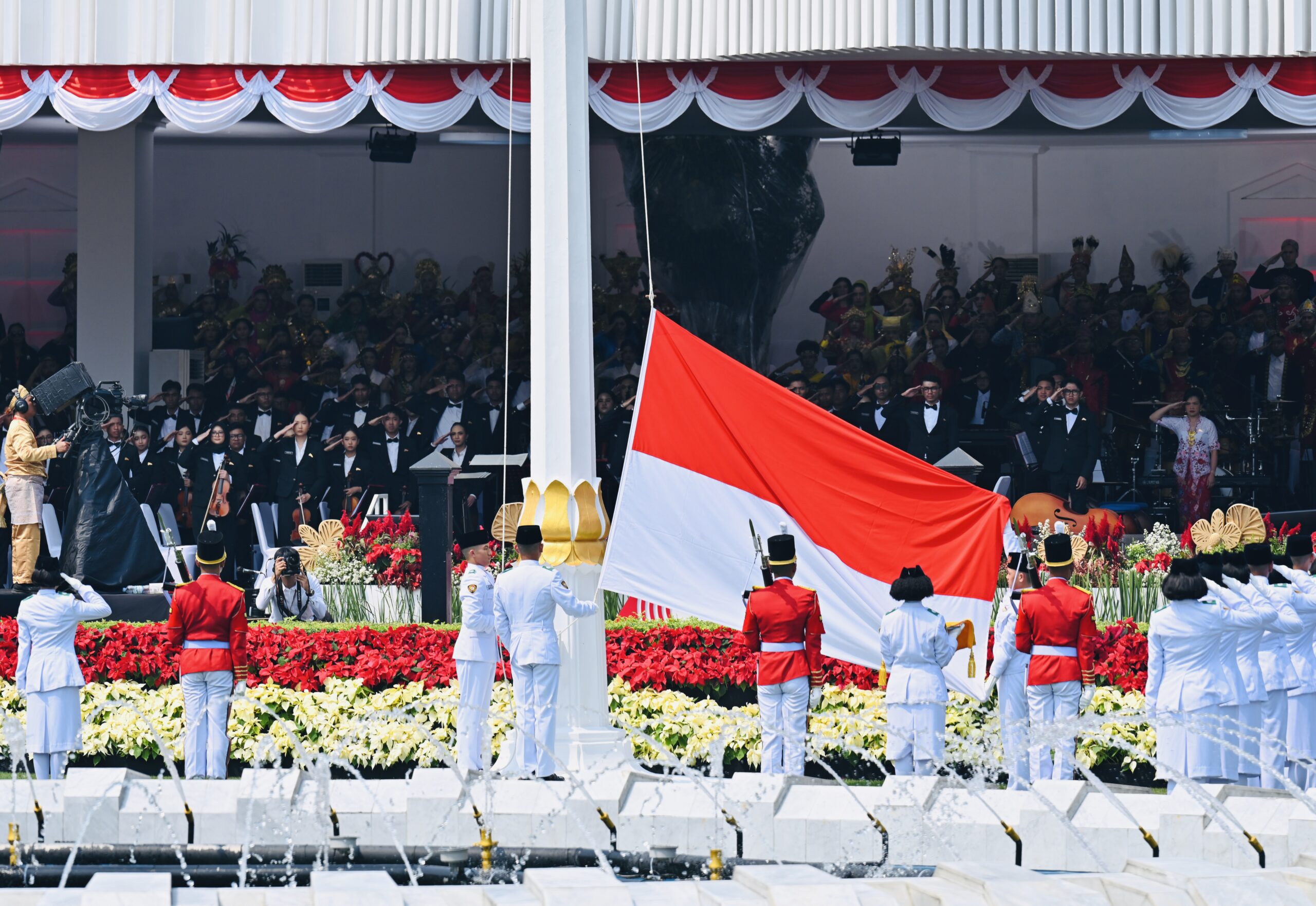 Kompolnas Hadiri Upacara HUT ke-78 Republik Indonesia di Istana Negara Pada Tanggal 17 Agustus 2023