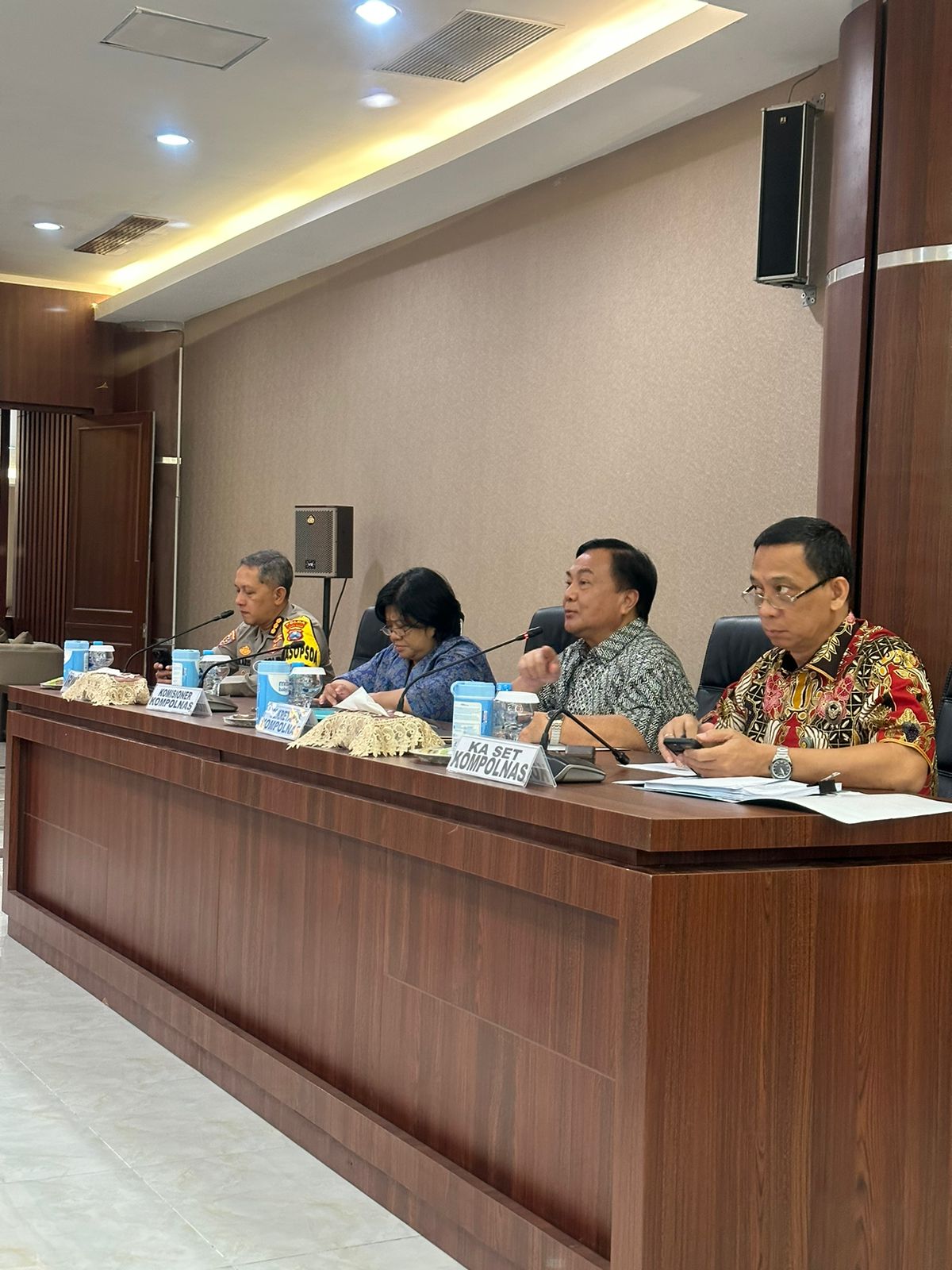 Kompolnas Kunjungi Polda Jawa Timur Dalam Rangka Klarifikasi SKM pada Tanggal 6 September 2023