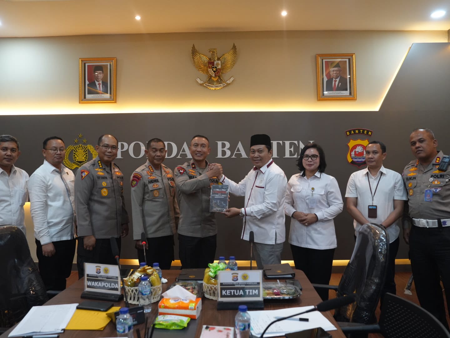 Kompolnas Mengunjungi Polda Banten Dalam Rangka Pam Nataru