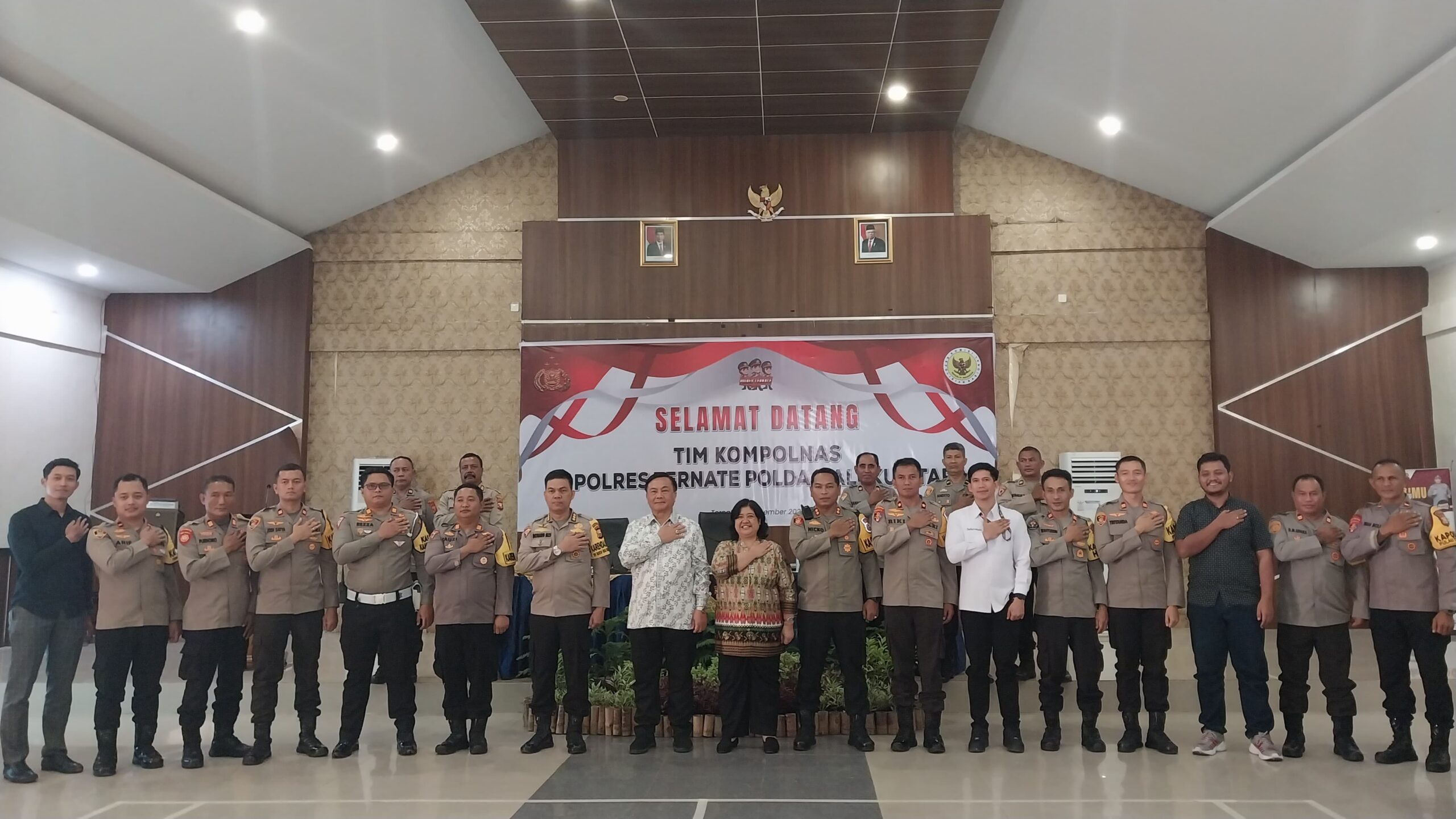 Kompolnas Apresiasi Polres Ternate dan Polda Maluku Utara Soal Penanganan Pemilu 2024